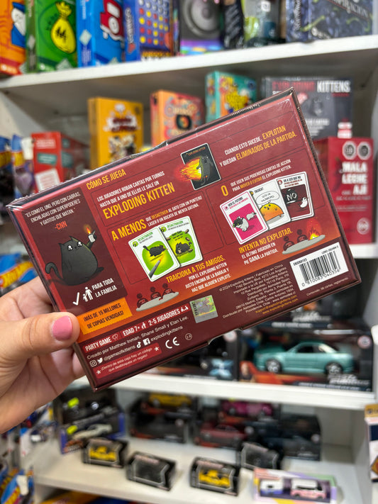 Exploding Kittens EDICIÓN ORIGINAL - Juego de Mesa