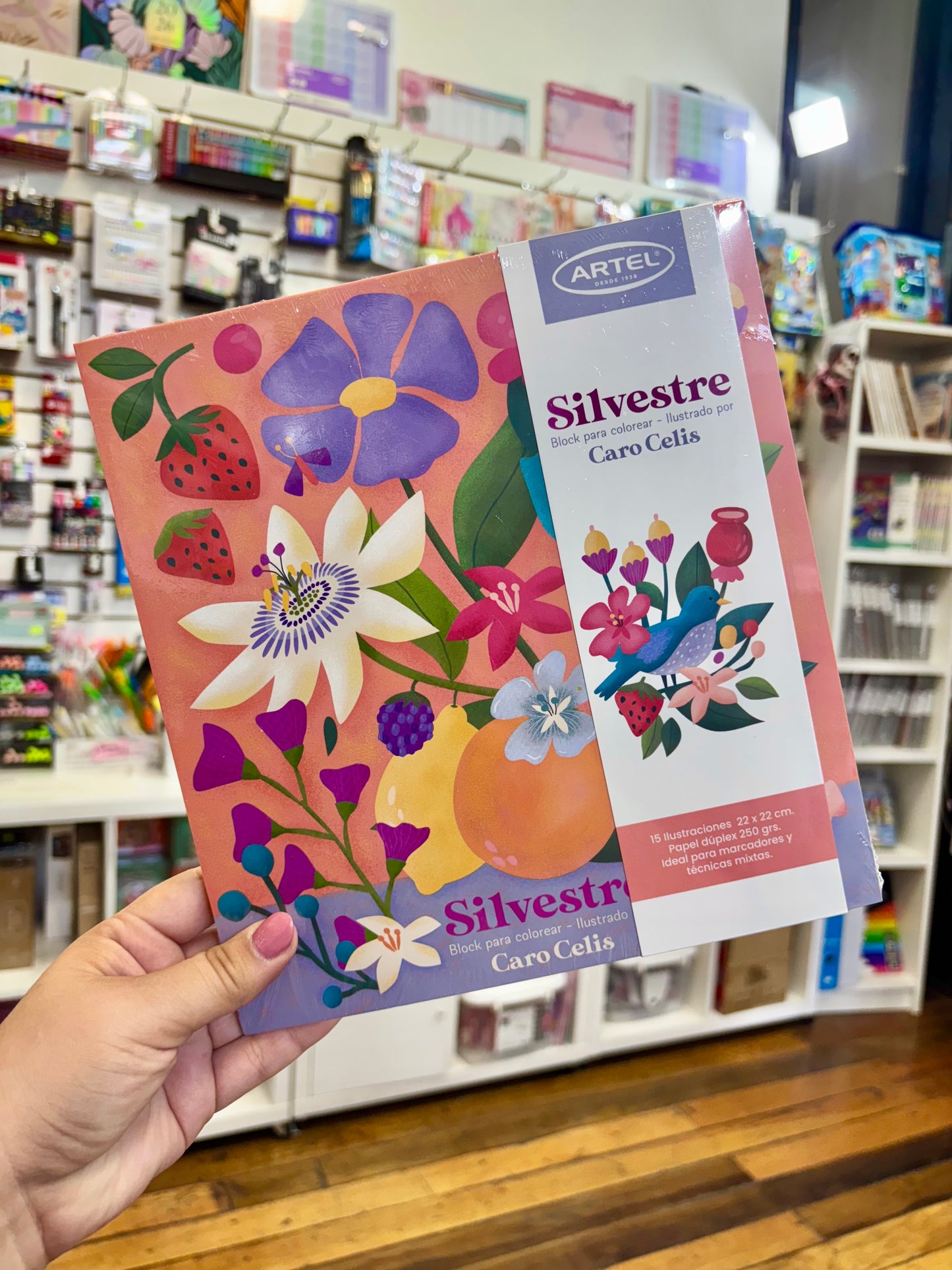 Block para Colorear Silvestre