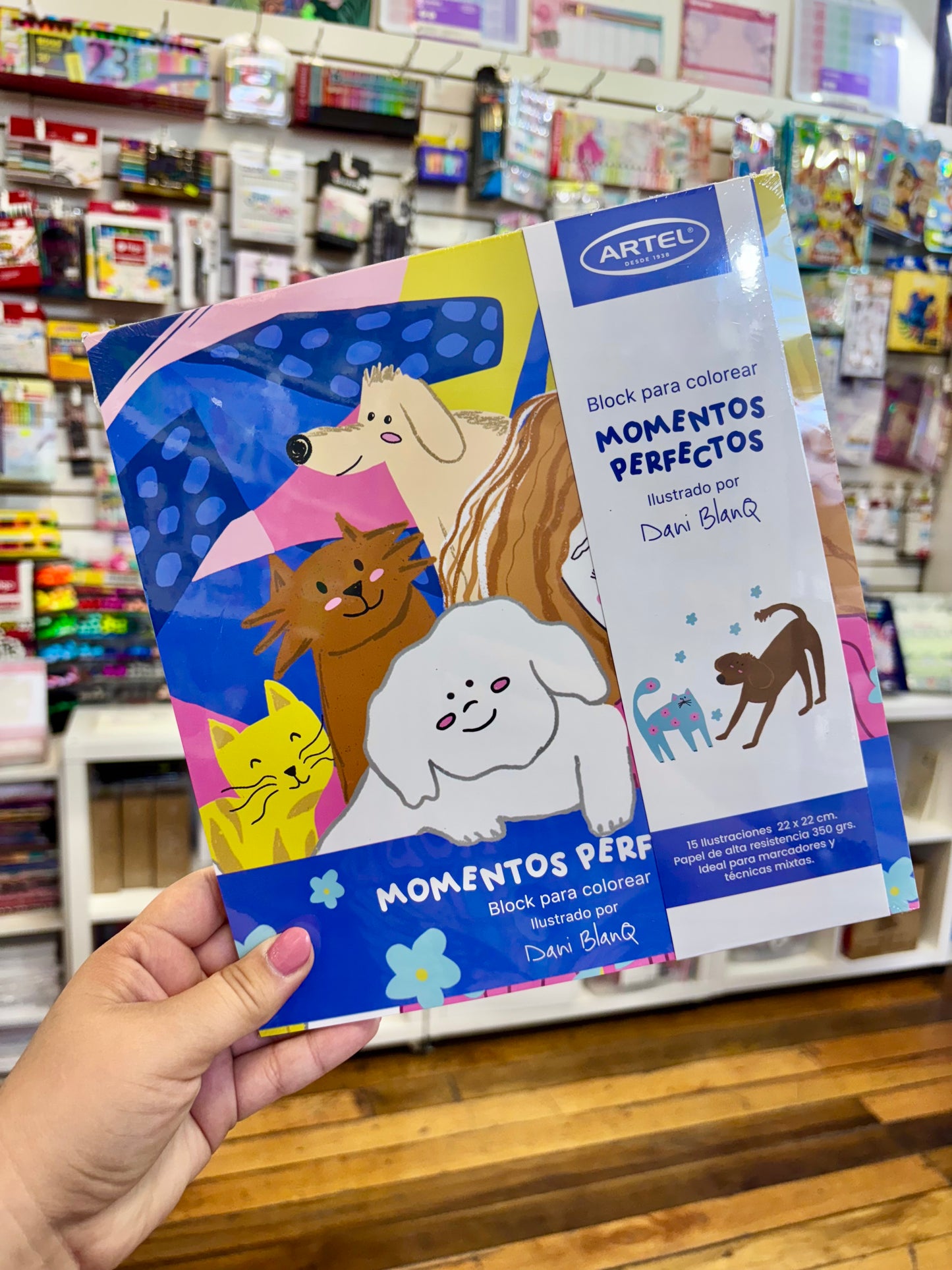 Block Para Colorear Momentos Perfectos