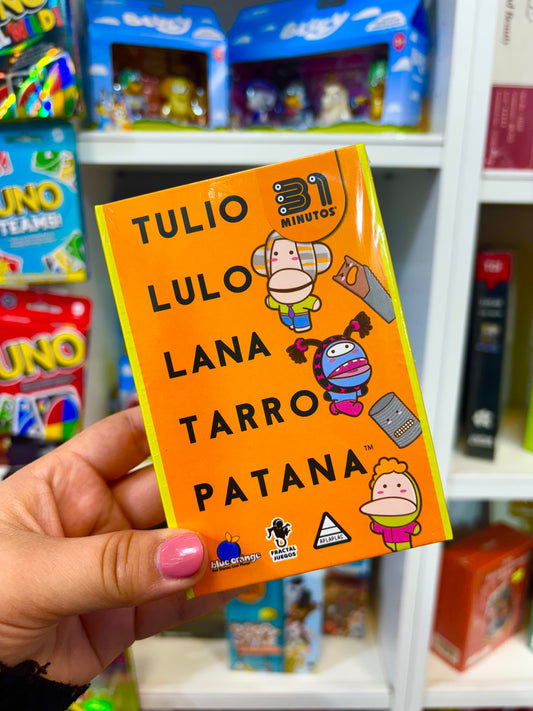 Juego de mesa Tulio Lulo Lana Tarro Patana 31 Minutos