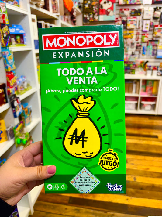 EXPANSIÓN MONOPOLY: todo a la venta