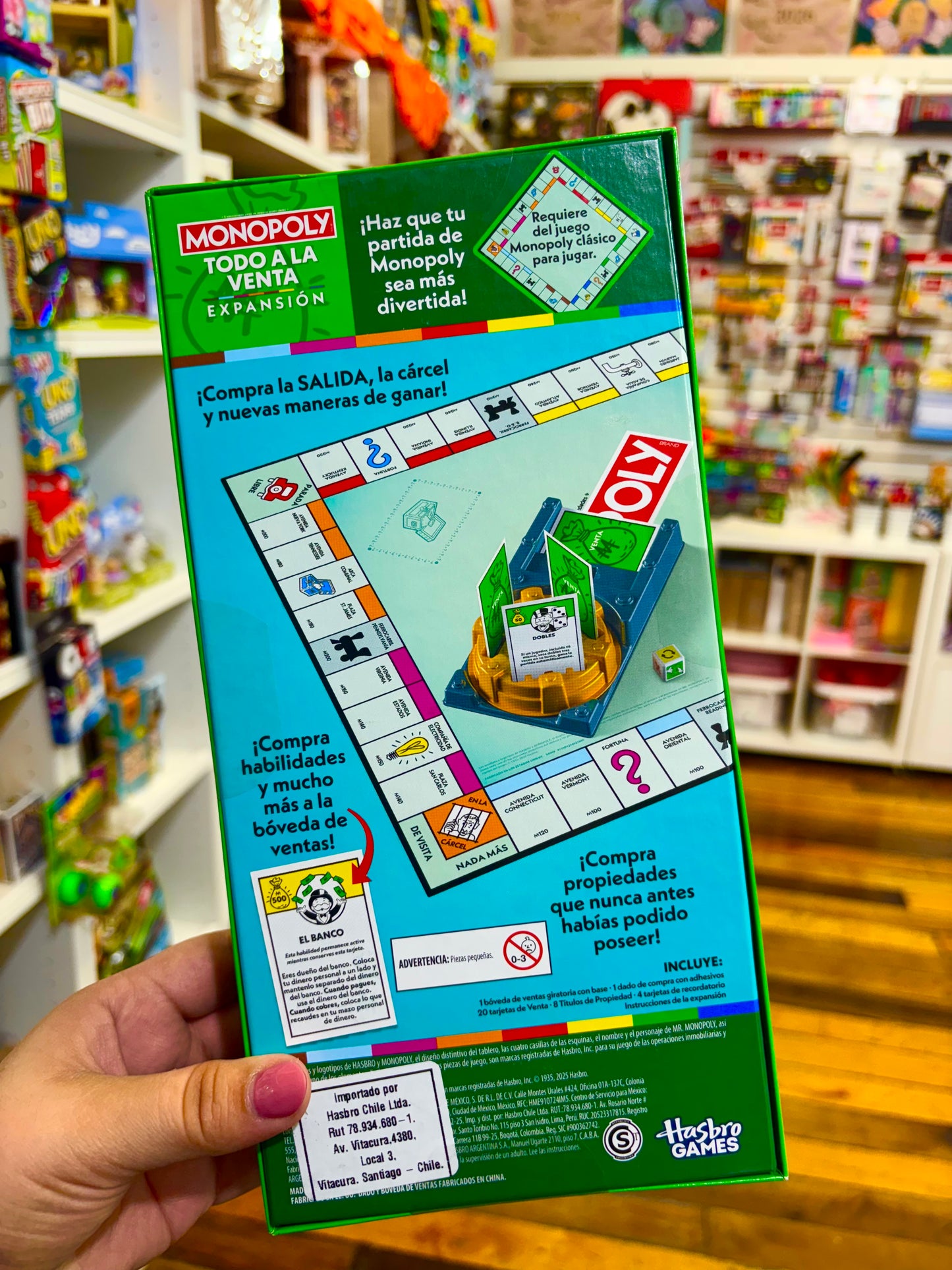 EXPANSIÓN MONOPOLY: todo a la venta