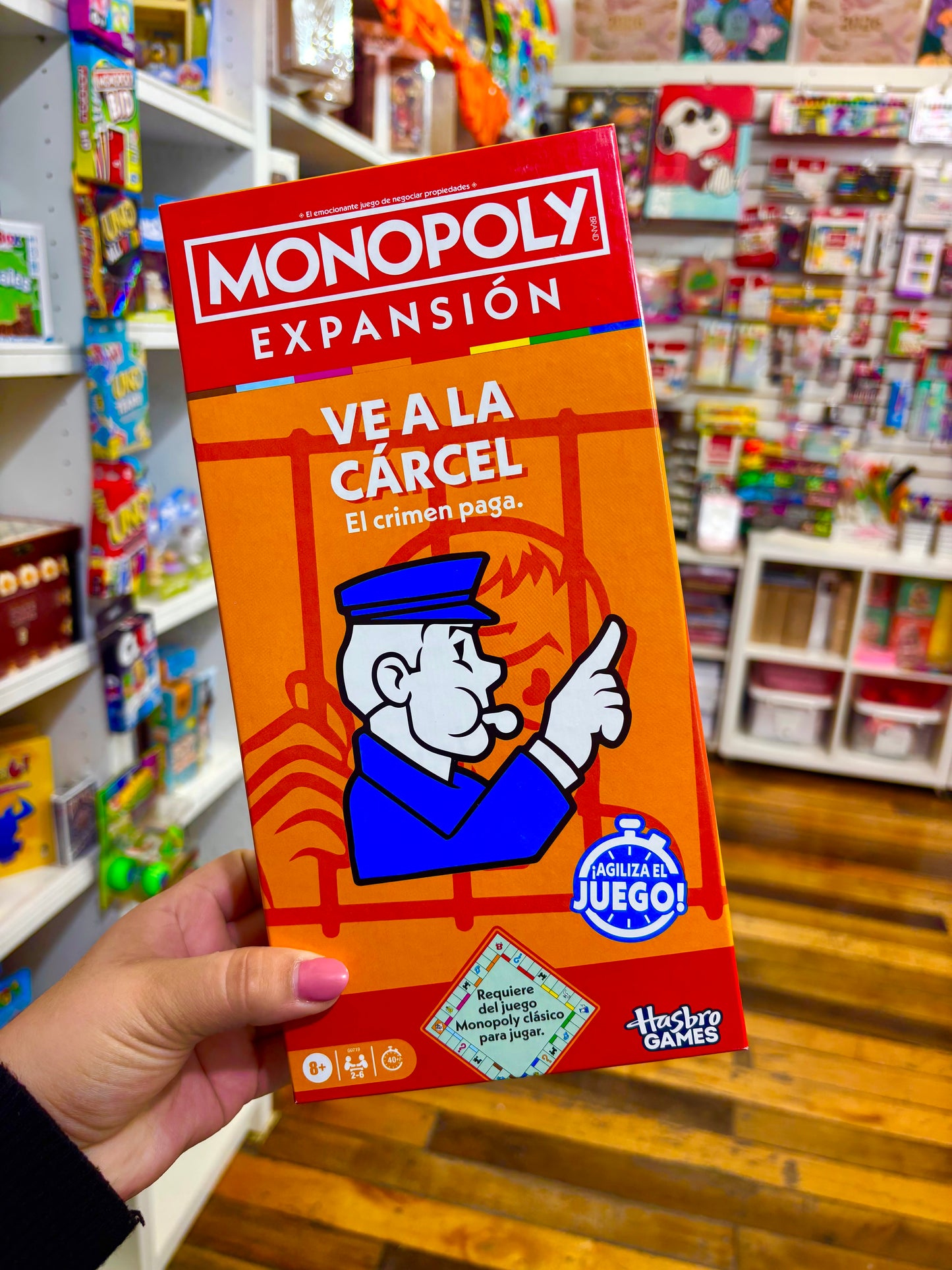 EXPANSIÓN MONOPOLY: ve a la cárcel