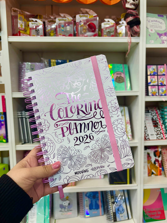 Agenda 2026 The Coloring Planner Mooving