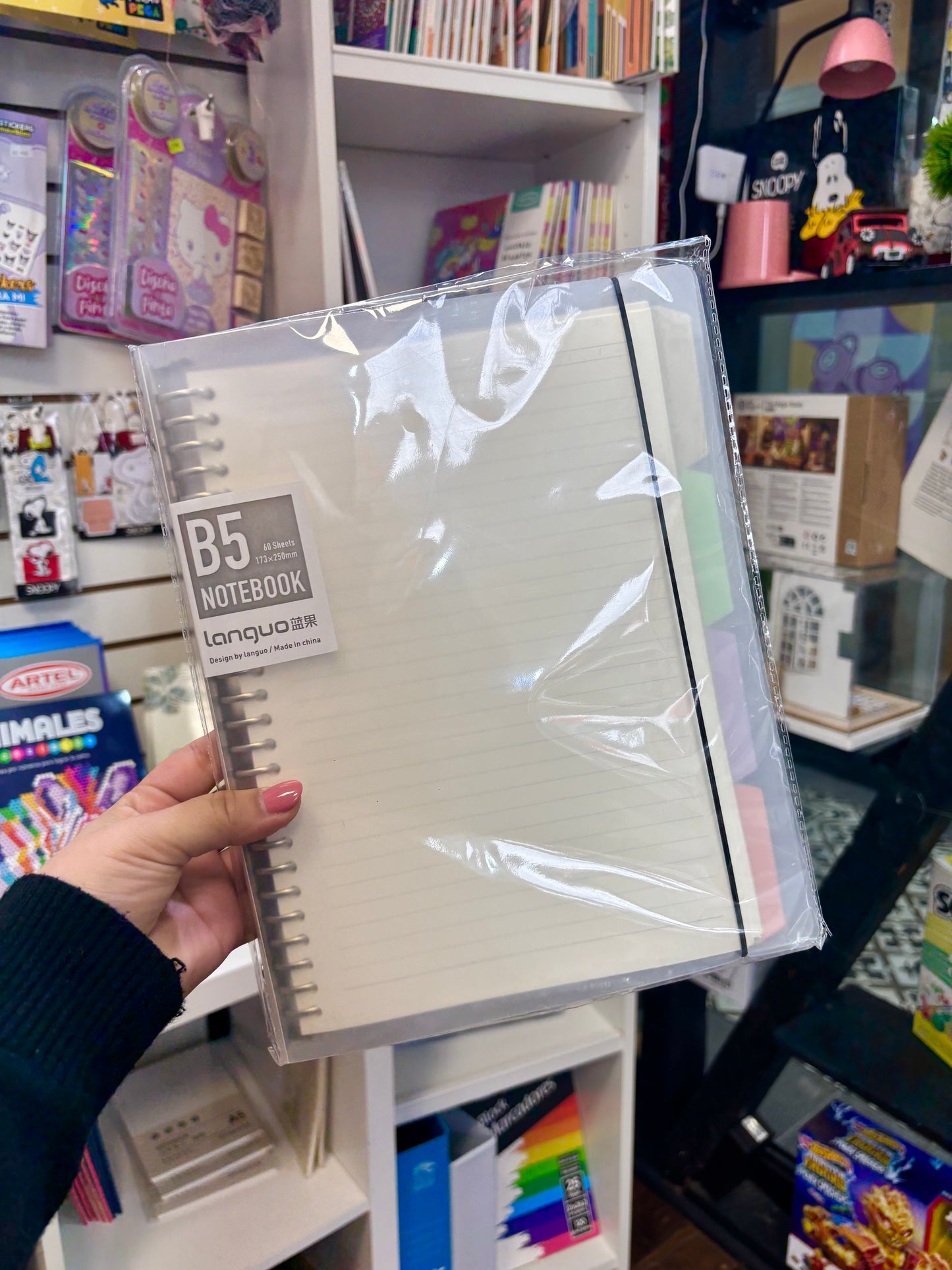 Cuaderno Archivador B5