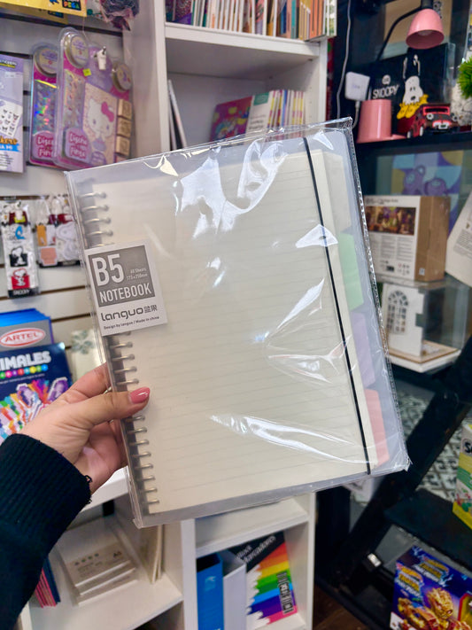 Cuaderno Archivador B5