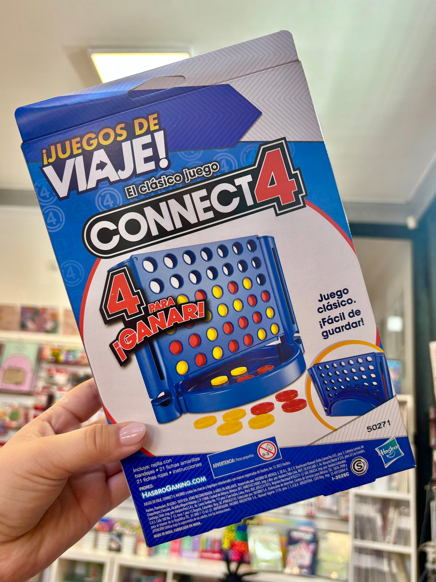 Juego de Mesa de Viaje CONNECT 4