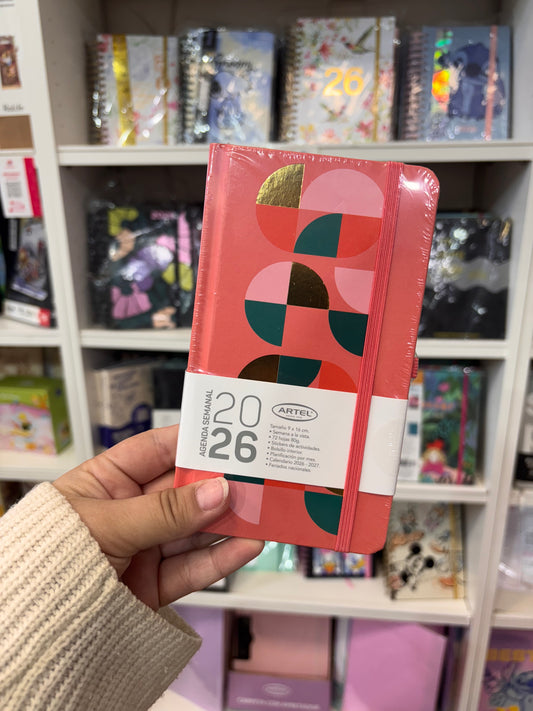 Agenda 2026 semanal chequera