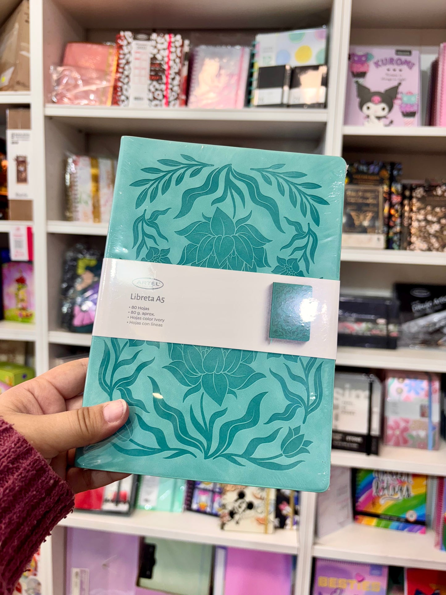 Libreta A5 rayas Artel