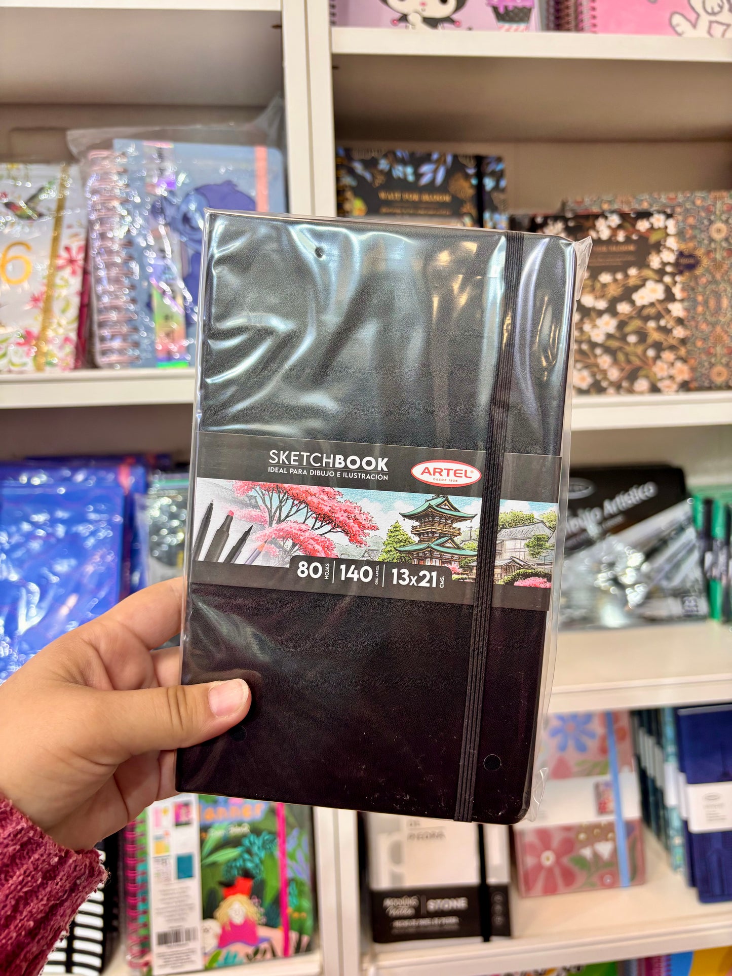 Sketchbook 13x21 cm Artel