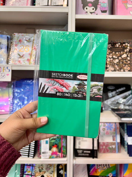 Sketchbook 13x21 cm Artel