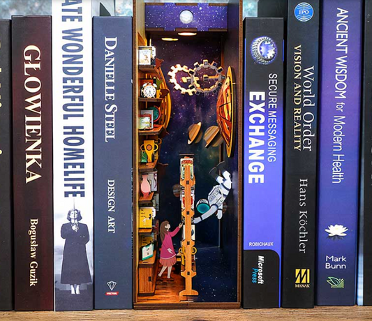 Booknook Interstellar Sepador de Libros Armable Tonecheer