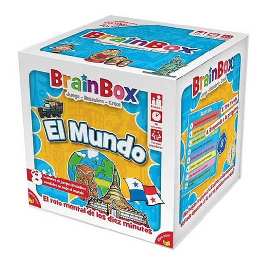 BrainBox El Mundo - Juego de Mesa