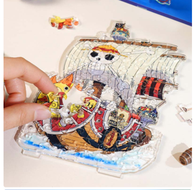 Rompecabezas One Piece Thousand Sunny Acrilico TOI