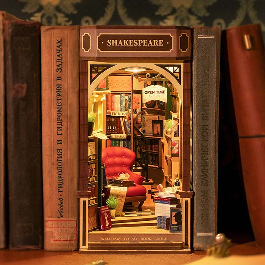 Booknook Separador de Libros Armable Bookstore Libreria Shakespeare