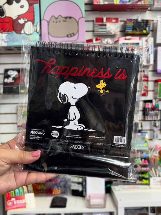 Calendario Snoopy 2026 de escritorio