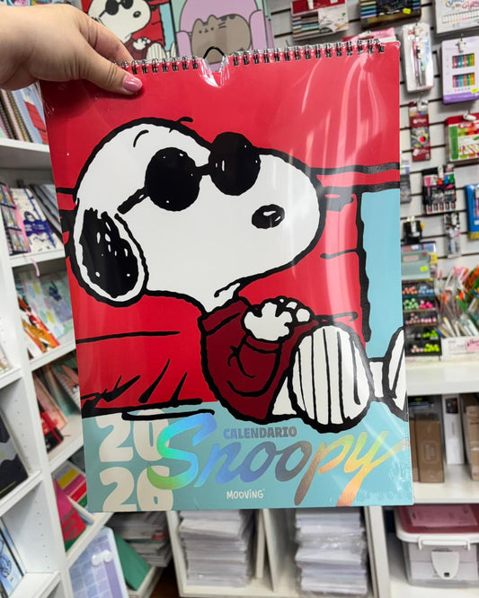 Calendario Snoopy 2026 para colgar