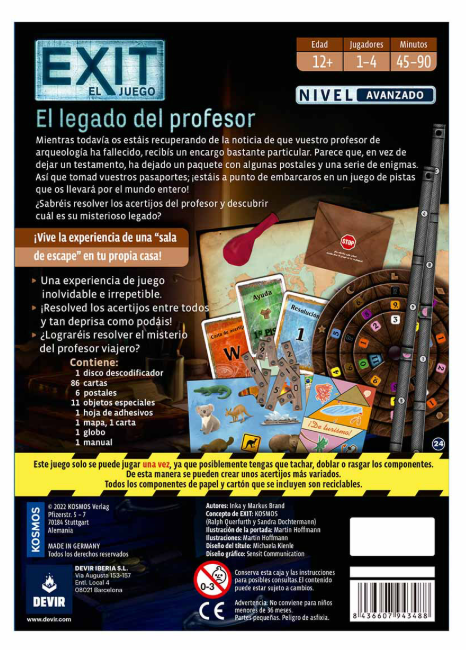 EXIT - El legado del profesor