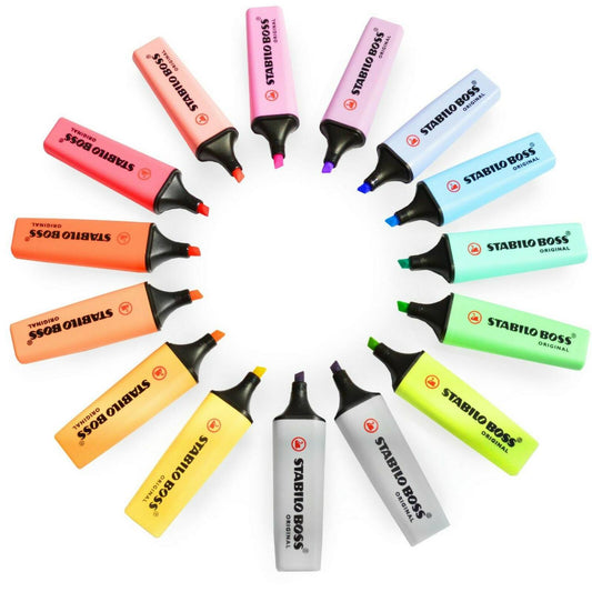 Set Pastel Stabilo Boss 15 Colores