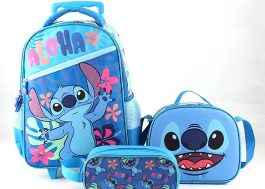 Set de Stitch Ruedas 3 Piezas