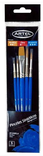 Set Pinceles Acuarela Artel